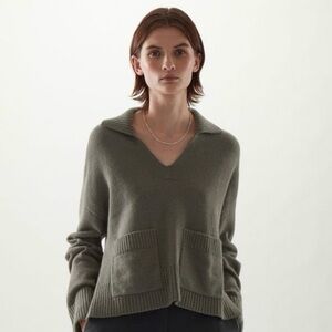 COS Knitted Lambswool Sweater